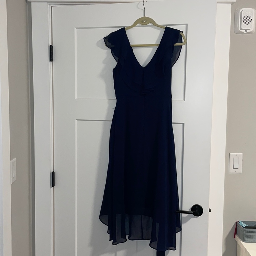 Navy blue formal dress